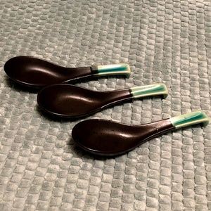 3 Japanese Soup Spoons